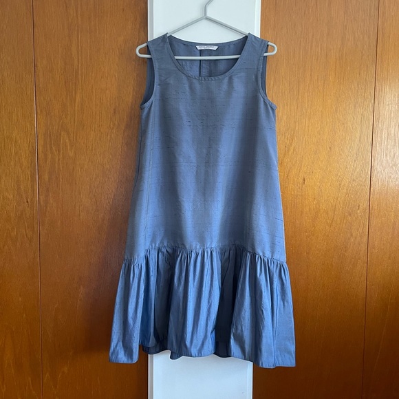 Muriel Dombret 100% silk summer party dress - Canadian designer - Picture 1 of 9